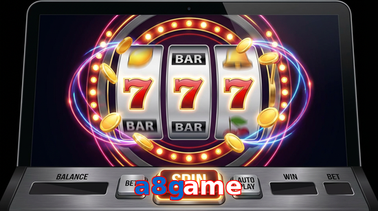 Main screen of A8game slots page for PK players